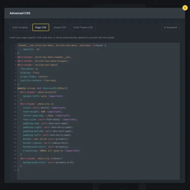 Resource 'Advanced Themer for Bricks - Boost Your Bricks websites'