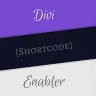 Divi Shortcode Enabler
