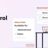BuddyPress Profile Data Control